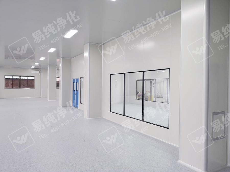 整體工程采用手工板裝修改造，吊頂采用手工單玻鎂凈化板，墻體采用手工巖棉板.jpg